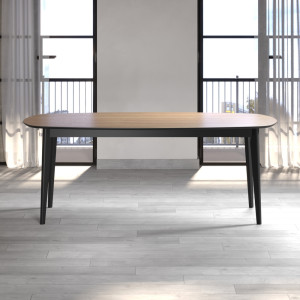 Stół nierozkładany dąb 200 x 90 cm Loftis