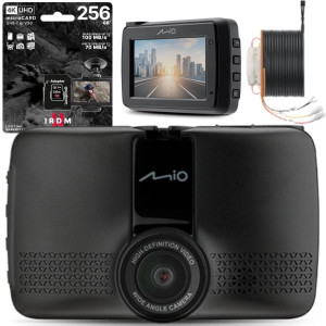 Zestaw Wideorejestrator Mio MiVue 903WPRO  Starvis2 2.5K HDR GPS, tryb parkingowy + karta GOODRAM IRDM 256GB U3 V30
