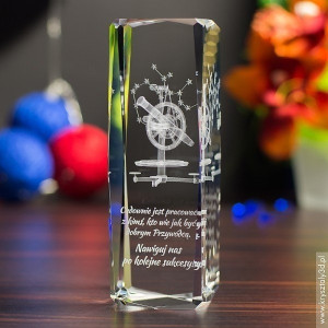 Astronomia 3D • personalizowany kryształ 3D • GRAWER 3D