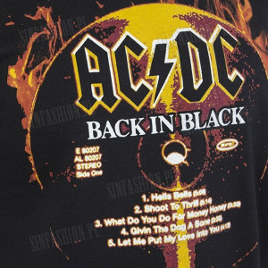 KOSZULKA AC/DC BACK IN BLACK ROCKOFF
