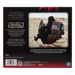 Star Wars Vehicle with Action Figure Darth Maul & Sith Speeder