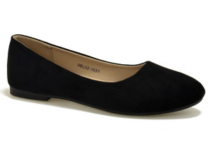 Czarne damskie baleriny Evento 9BL02-1031