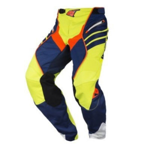 KENNY SPODNIE OFF-ROAD TITANIUM NAVY/NEON YELLOW