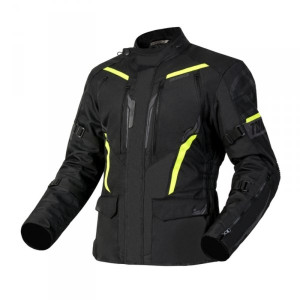 OZONE KURTKA TEKSTYLNA TOUR III BLACK/FLUO YELLOW