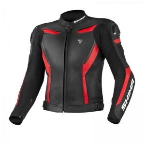 SHIMA CHASE RED KURTKA SKÓRZANA