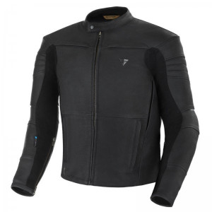 SHIMA KURTKA SKÓRZANA SHADOW TFL JKT BLACK