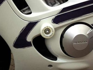 Crashpady Classic RG Racing Suzuki Gsxr600/750 K4-K5 White