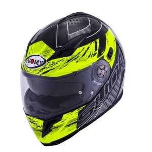 Kask SUOMY HALO Drift Yellow -integralny z blendą