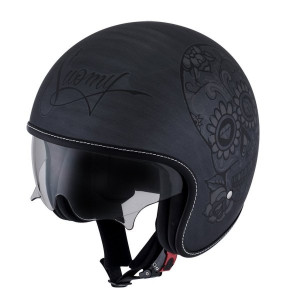 Kask SUOMY ROKK calavera  GREY SCRATCH