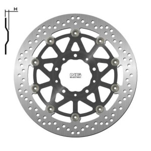 NG1633G TARCZA HAMULCOWA PRZÓD KAWASAKI Z1000/ZZR1