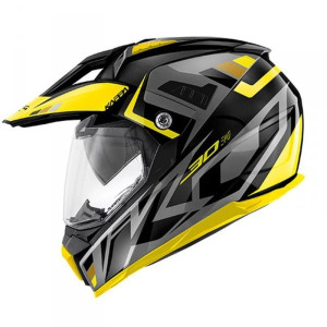 KAPPA KASK OFF ROAD KV30 EVO GRAYER DUAL C M/SZ/ŻÓ