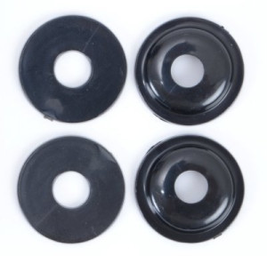 Adapter do Kierunkowskazów RG Racing Round, Universal, 4 Szt Black