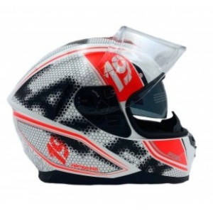 LAZER KASK INTEGRALNY VERTIGO EVO Pixel BIAŁY CZER