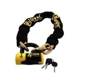 AUVRAY Zestaw łańcuch 100cm z kłódką XTREM MINI