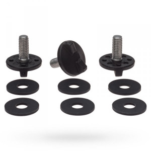 Zestwa Śrub Do Kasku Bell Mx-9/Adventure Visor Screws Black Os