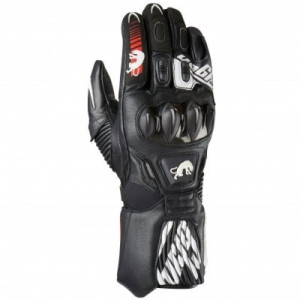 FURYGAN RĘKAWICE MOTOCYKLOWE FIT-R2 BLACK/WHITE