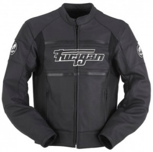 FURYGAN KURTKA MOTOCYKLOWA SKÓRZANA HUOSTON BLACK