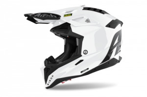 AIROH  KASK OFF-ROAD AVIATOR 3 COLOR WHITE GLOSS