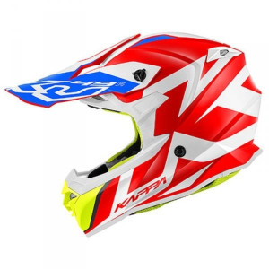 KAPPA  KASK OFF-ROAD KV49 EVO GREAT CROSS CZER/BIA
