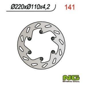 NG141 TARCZA HAMULCOWA TYŁ KTM / HUSABERG (220X110