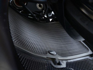 Osłona Chłodnicy RG Racing Yamaha Yzf-R6 17- Titanium