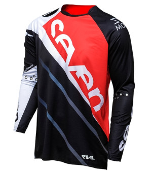 KOSZULKA SEVEN RIVAL MILITANT RED/BLACK 2018
