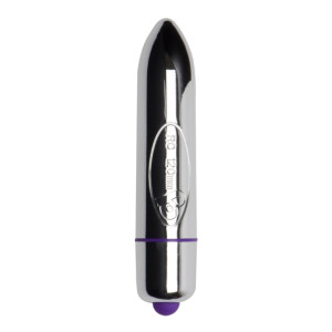 SexShop - Klasyczny wibrator - Rocks-Off RO-120mm 10-Speed Chrome  - online