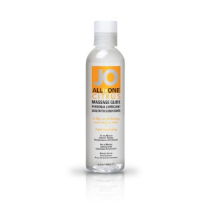 SexShop - Żel do masażu  i lubrykant - System JO Massage Glide Citrus 120 ml CYTRUSY - online