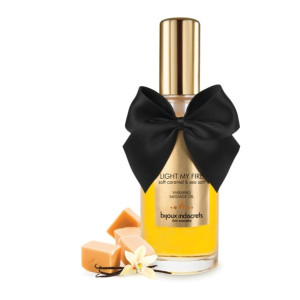 SexShop - Olejek do masażu jadalny rozgrzewający - Bijoux Cosmetiques Warming Oil Karmel - online