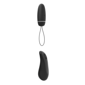 Sexshop - B Swish bnaughty Deluxe Unleashed  Czarny - Wibrujące jajeczko bezprzewodowe - online