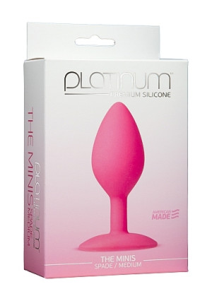 MAŁA ZATYCZKA ANALNA- RÓŻOWA 0103-51-BX - The Minis - Spade - Pink - M