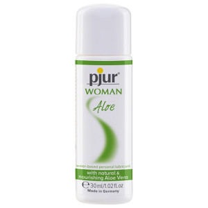 Kobiecy środek nawilżający z aloesem - Pjur Woman Aloe Waterbased 30 ml