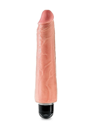 Pipedream King Cock - dildo realistyczne WIBRACJE  naturalne PVC - 23cm (9")