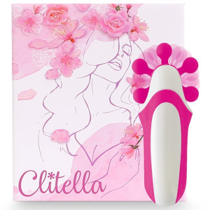 Stymulator oralny - FeelzToys Clitella Oral Clitoral Stimulator   Różowy
