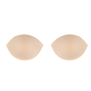 Wkładki push up - Bye Bra Mineral Oil Push-Up Pads Nude C-D