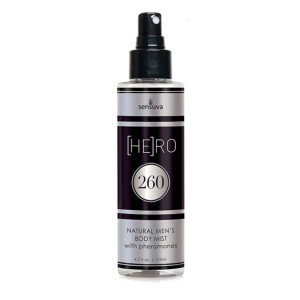 Spray mgiełka z męskimi feromonami - Sensuva HE(RO) 260 Male Pheromone Body Mist 125 ml