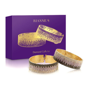 Kajdanki ozdobne typu mesh - RS Icons Diamond Handcuffs Liz