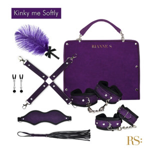 Zestaw akcesoriów BDSM - RS Kinky Me Softly Fioletowy