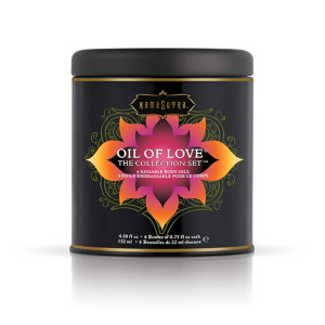 Olejki intymne - Kama Sutra Oil of Love The Collection Set - Zestaw 6 sztuk