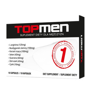 Tabletka bardzo mocna na erekcję TOPMEN  1 kapsułka