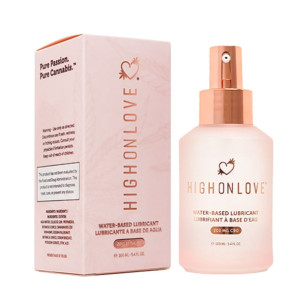 Ekskluzywny olejek nawilżający - HighOnLove Water Based Lubricant 200mg CBD