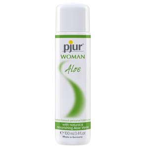 Kobiecy środek nawilżający z aloesem - Pjur Woman Aloe Waterbased 100 ml