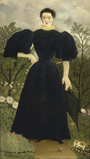 Reprodukcja Portrait of Madame M - Henri Rousseau