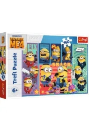 Puzzle 160 el. Minionkowa radość