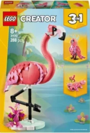 LEGO Creator 3 w 1 Dzikie zwierzęta: różowy flaming 31170