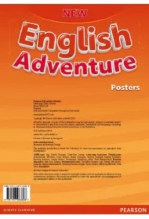 New English Adventure 3. Zestaw plakatów