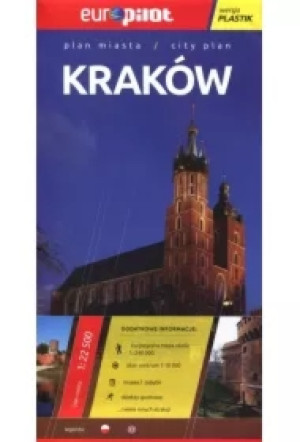 Kraków plan miasta 1:22 500 Europilot/plastik