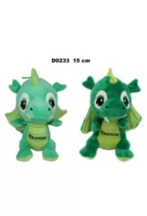 Smok "Kraków" zielony 15cm MIX