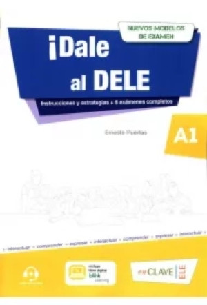 Dale al DELE A1 książka + wersja cyfrowa + audio online /nowa formuła 2020/