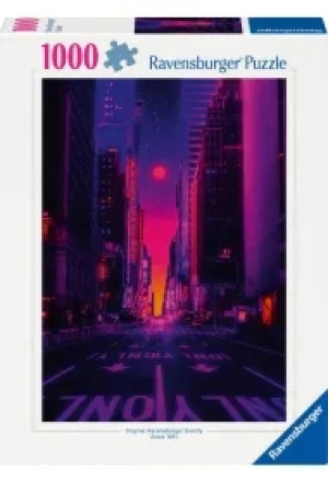 Puzzle 1000 el. Neony w Nowym Jorku